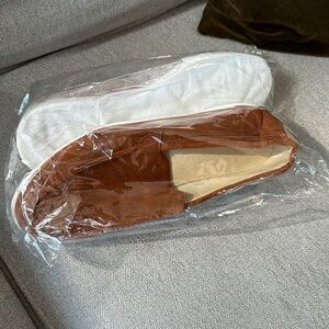 Men's Brown Chestnut Suede Loafers EU 46 US 12